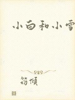 小白和小雪