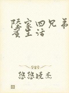 陆家四兄弟的甜蜜生活
