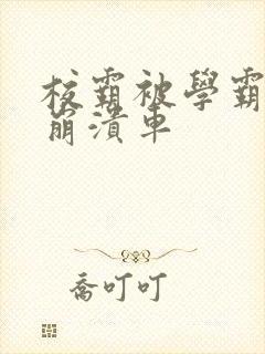 校霸被学霸玩到崩溃车