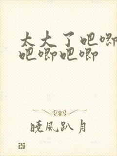 太大了吧唧吧唧吧唧吧唧