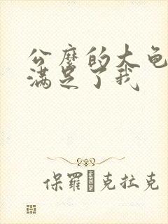 公么的大龟强大满足了我