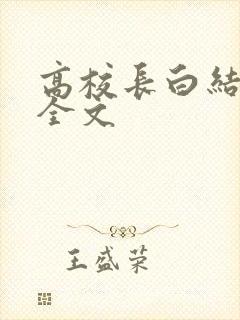 高校长白结小说全文
