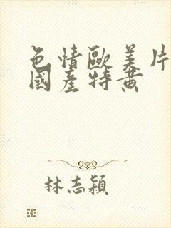 色情欧美片午夜国产特黄