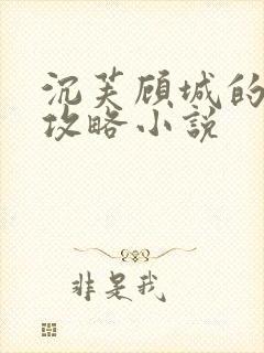 沉芙顾城的优质攻略小说