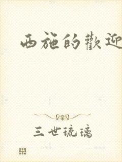 西施的欢迎会封面