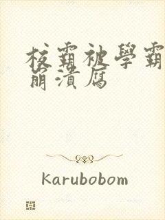 校霸被学霸玩到崩溃腐