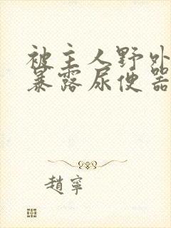 被主人野外调教暴露尿便器