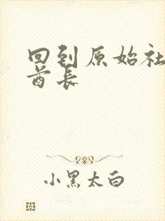 回到原始社会做酋长