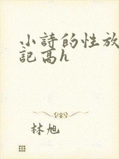 小诗的性放荡日记高h