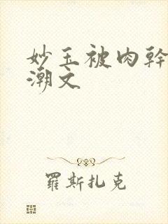 妙玉被肉干高H潮文