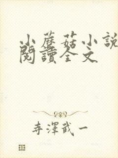 小蘑菇小说免费阅读全文