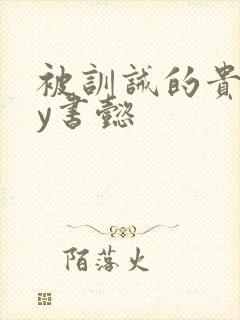 被训诫的贵妃by书懿