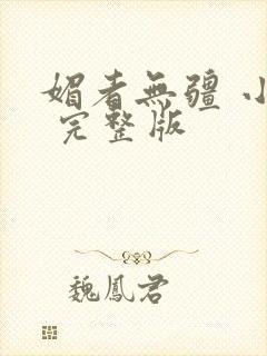 媚者无疆 小说 完整版