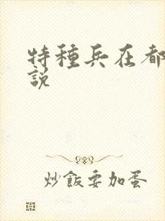 特种兵在都市小说