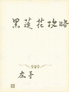 黑莲花攻略手册