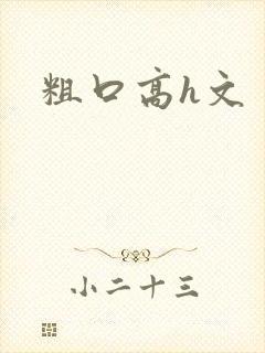 粗口高h文