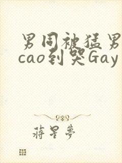 男同被猛男房东cao到哭Gay