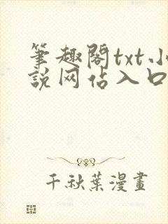 笔趣阁txt小说网站入口