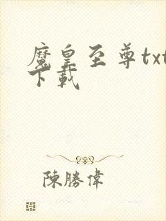 魔皇至尊txt下载
