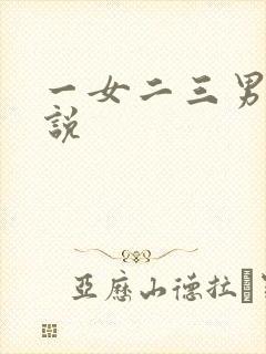 一女二三男事小说