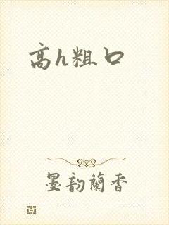 高h粗口