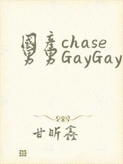 国产chase男男GayGay