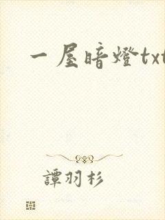 一屋暗灯txt