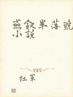 燕钗半落琥珀糖小说