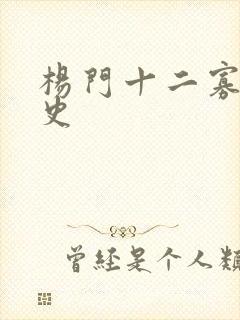 杨门十二寡妇艳史
