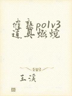 催熟po1v3道具燃烧