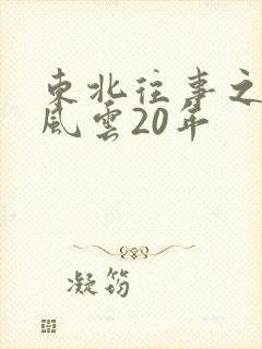 东北往事之黑道风云20年