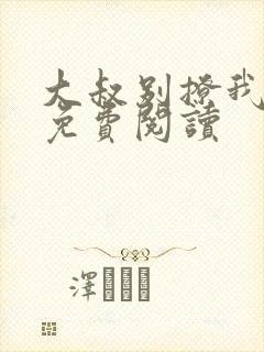 大叔别撩我小说免费阅读