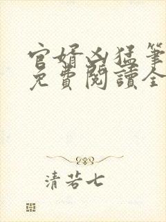 官婿凶猛笔趣阁免费阅读全文