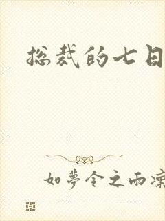 总裁的七日恋人