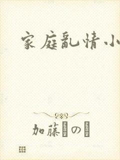 家庭乱情小说