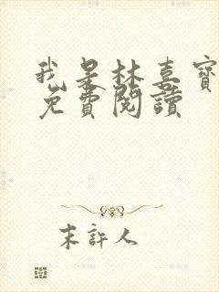 我是林喜宝小说免费阅读