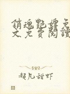 销魂艳婢免费全文免费阅读