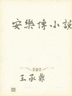 安乐传小说封面