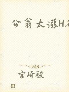 公翁太涨H欲渴