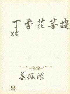 丁香花菩提树txt