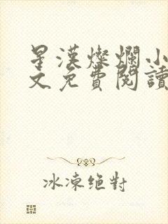 星汉灿烂小说全文免费阅读