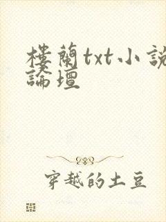 楼兰txt小说论坛封面