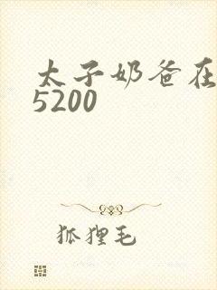 太子奶爸在花都5200