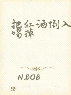 把红酒倒入b里喝掉