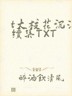 t大校花沉浮录续集TXT
