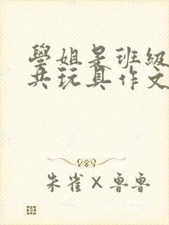 学姐是班级的公共玩具作文