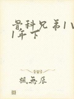 骨科兄弟1 V1年下