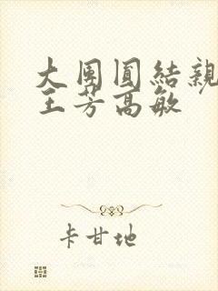 大团圆结亲情会王芳高敏