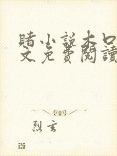 赌小说木口银全文免费阅读笔趣阁