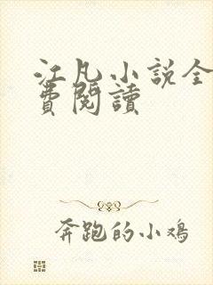 江凡小说全文免费阅读